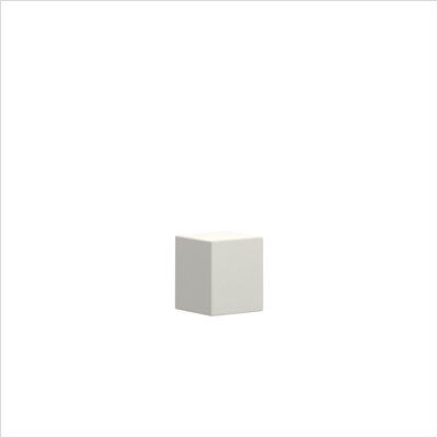 New Lounge Cube single naturweiss schraeg
